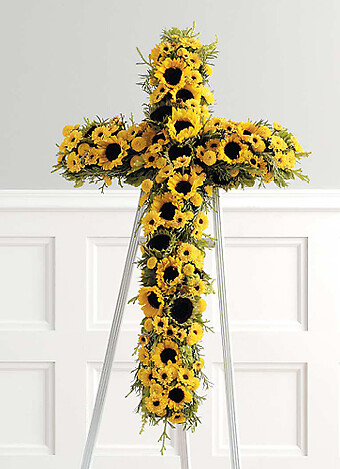 Sun Flower Cross